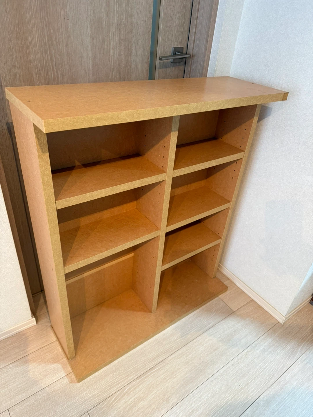 木製オープンシェルフ 本棚 4段