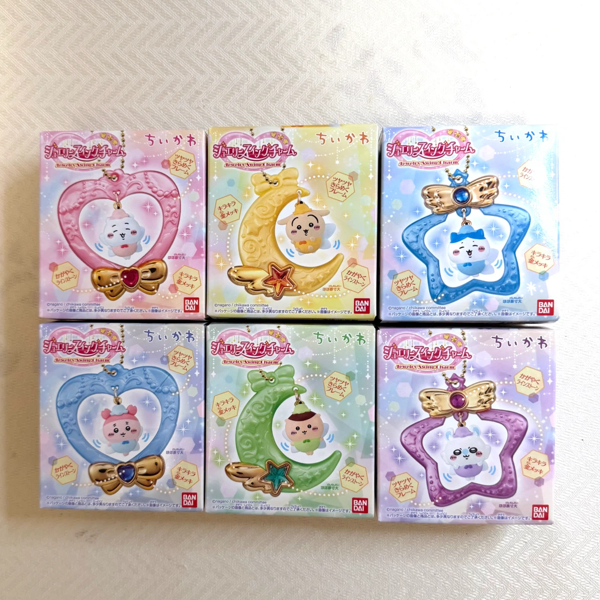 ちいかわ ジュエリースイングチャーム 6種セット