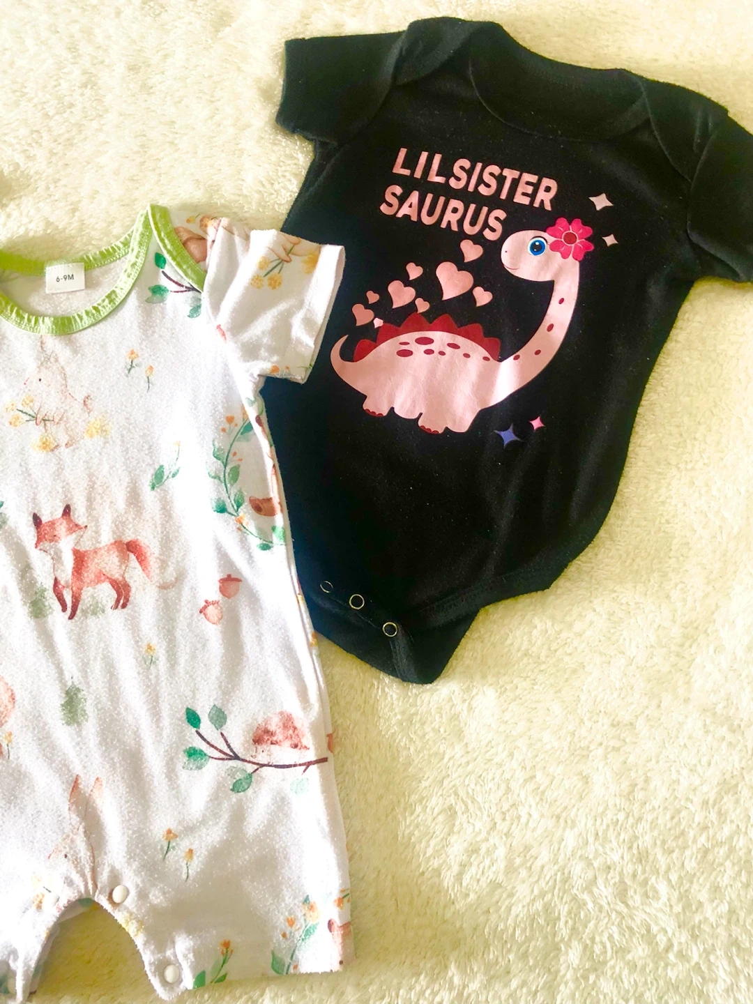 👶✨ベビー ロンパース 3点セット 80cm 生後6~9ヶ月 🌟✨の写真3枚目