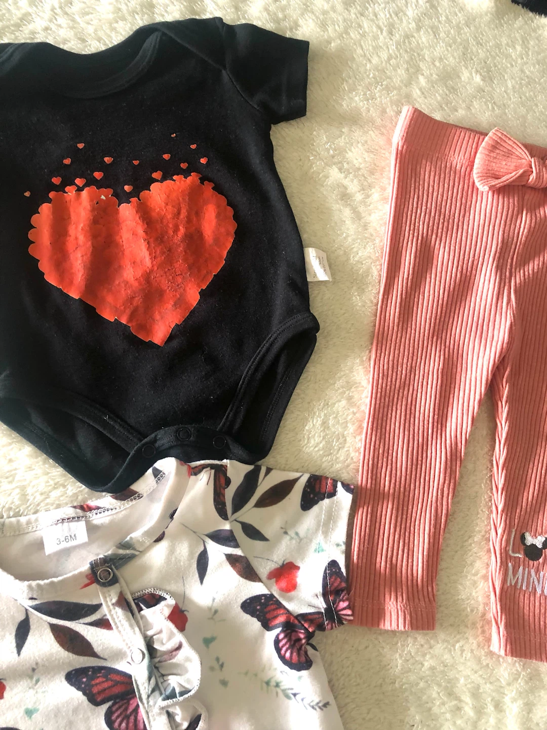 👶✨DISNEY 子供服5点セット（サイズ：生後3～6ヶ月、女の子用🌟✨の写真7枚目