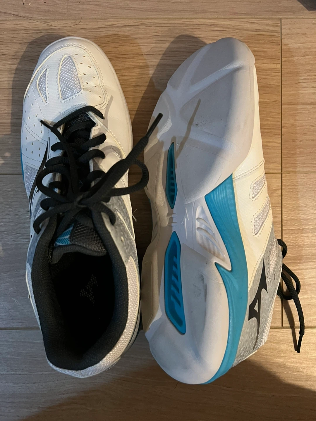 【2,000円】スポーツバッグ25L+MIZUNO室内テニスシューズ 約25.5cmの写真3枚目