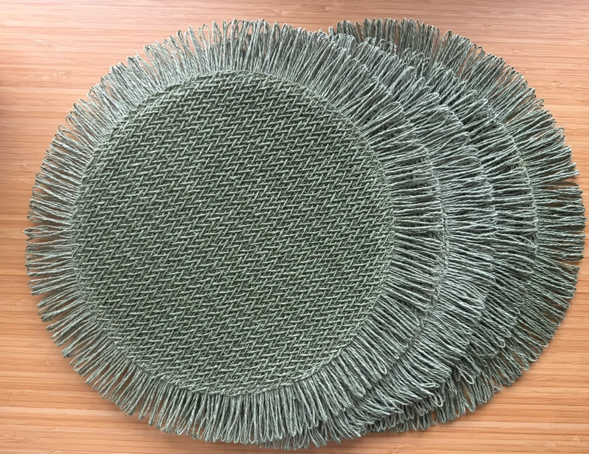 ZARA HOME クリアカップとランチョンマットセットの写真2枚目