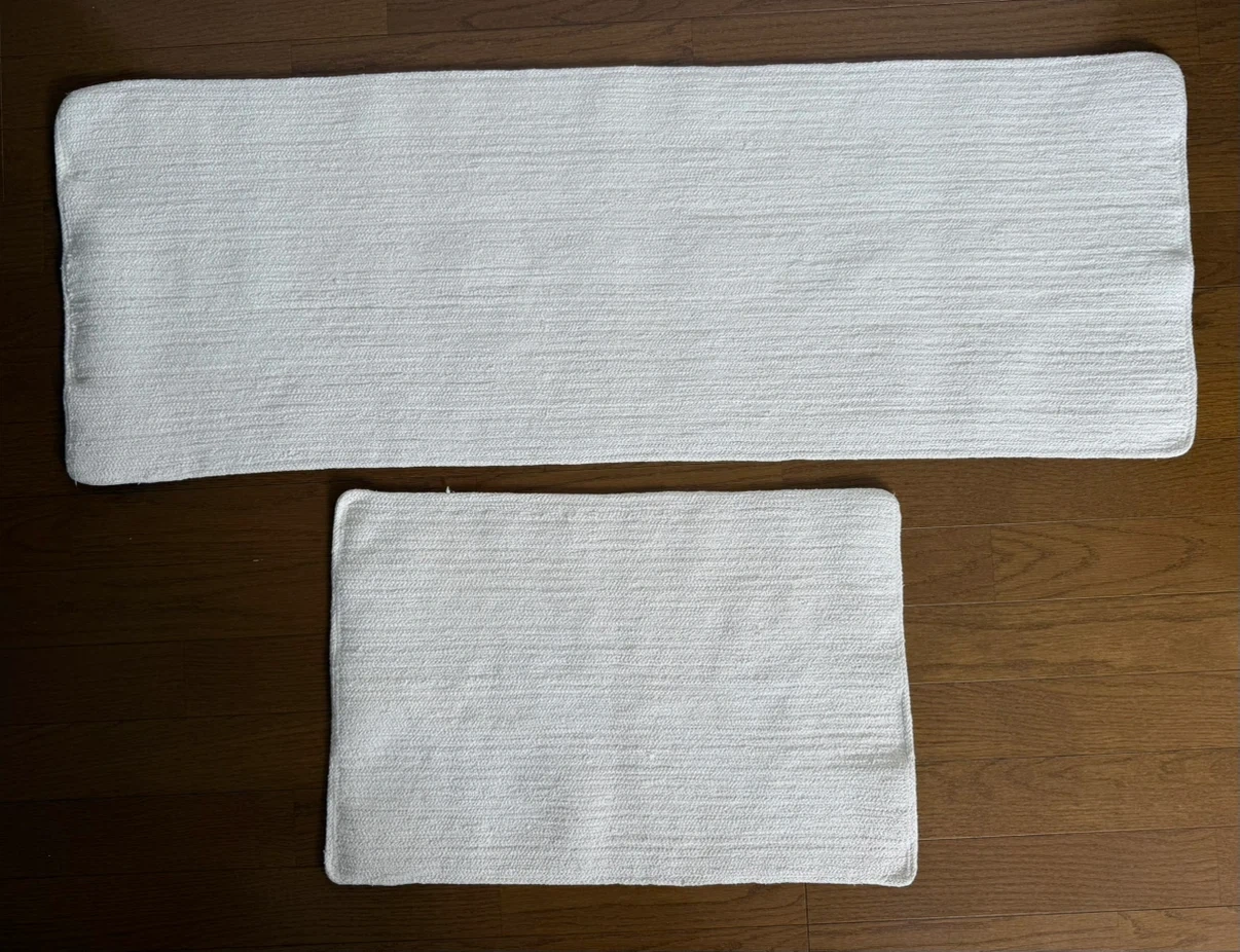 無印良品 ラグマット 40×120cm、40x60cm