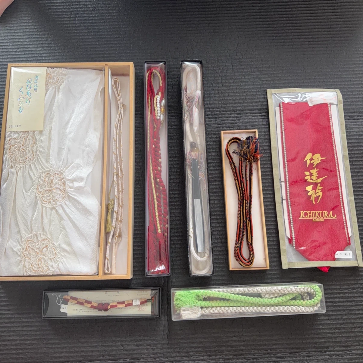 着物小物セット 帯揚げ 帯締め 伊達衿 和装小物