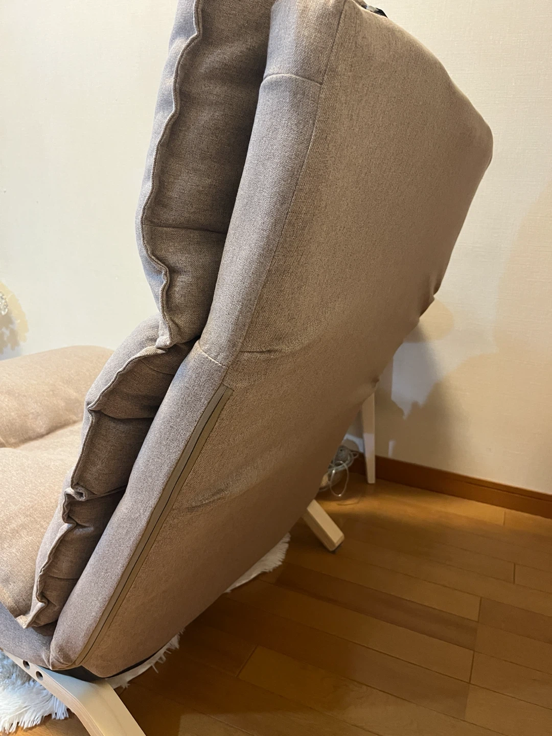 ドウシシャ ふわふわローソファの写真4枚目