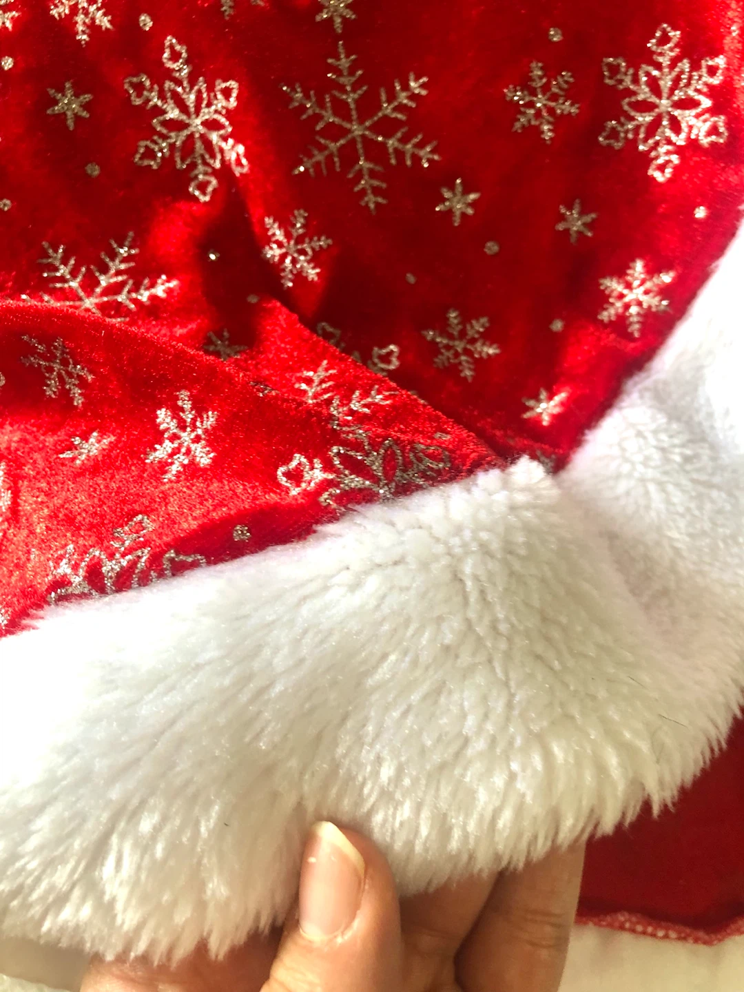 👧✨クリスマス衣装 マント＆ニット帽セット🌟✨の写真4枚目