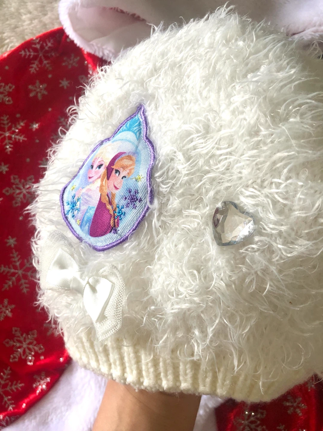 👧✨クリスマス衣装 マント&ニット帽セット🌟✨の写真8枚目