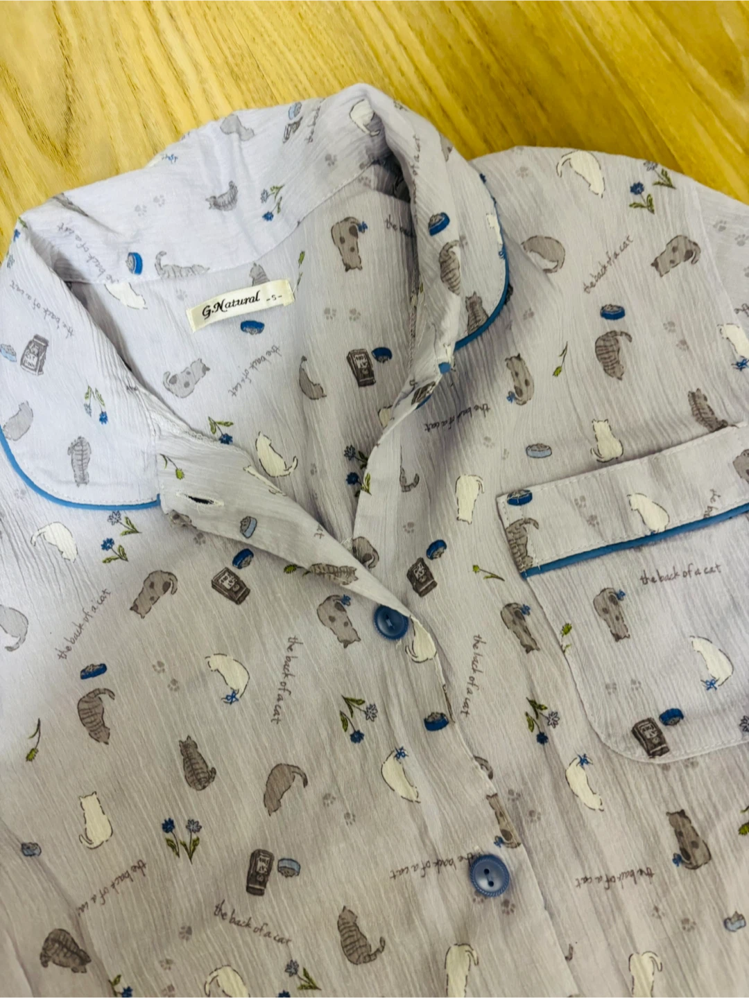 未使用夏パジャマ 上下セット Sサイズの写真2枚目