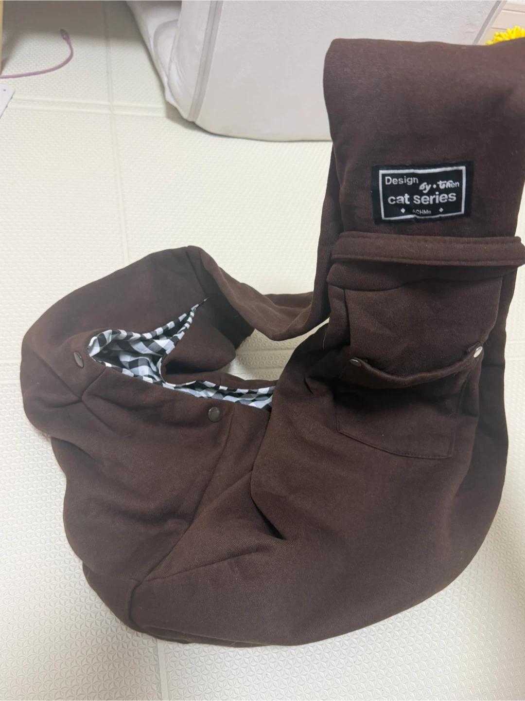 ペット用スリング コーヒーブラウン 対応体重7.5kg