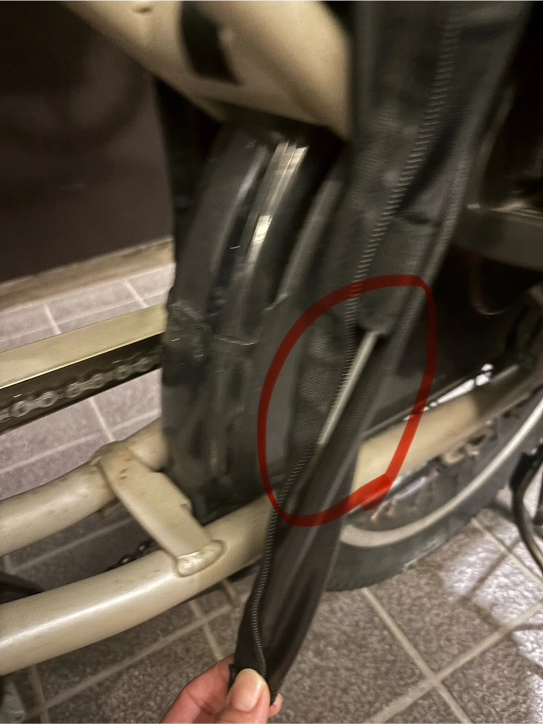 KAKITA 自転車用チャイルドシートレインカバーの写真4枚目