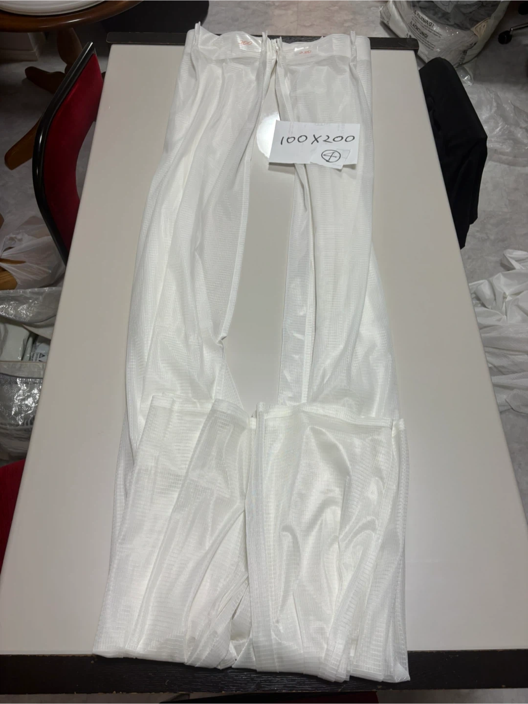 レースカーテン 100×200cm 2枚セット