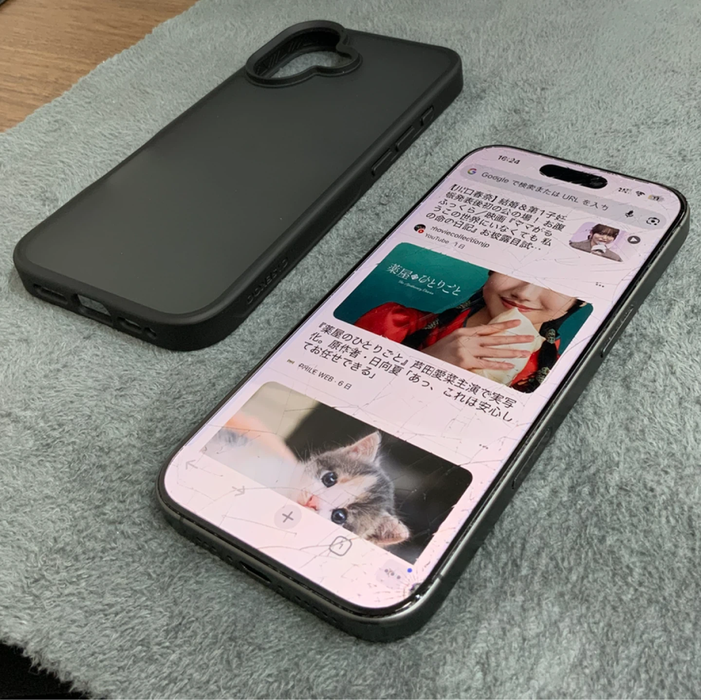 アップル iPhone 17 ブラック 256GB 本体＋ケースの写真7枚目