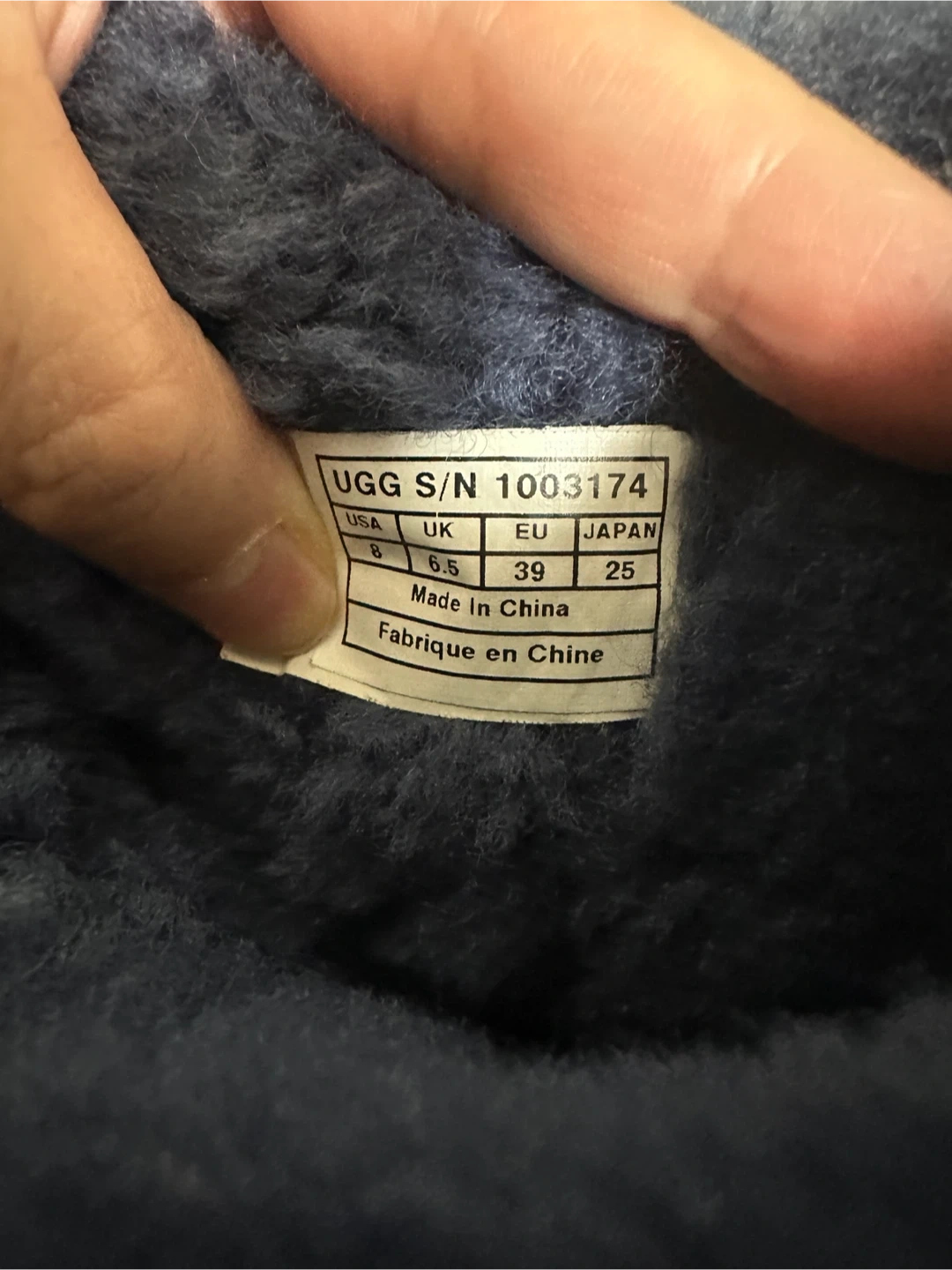 UGG アグ ムートンブーツ 25cmの写真3枚目