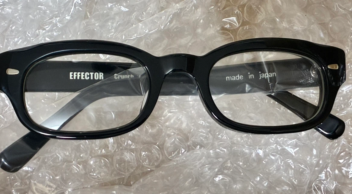 EFFECTOR Crunch エフェクター クランチ 眼鏡 メガネ クリア 新品