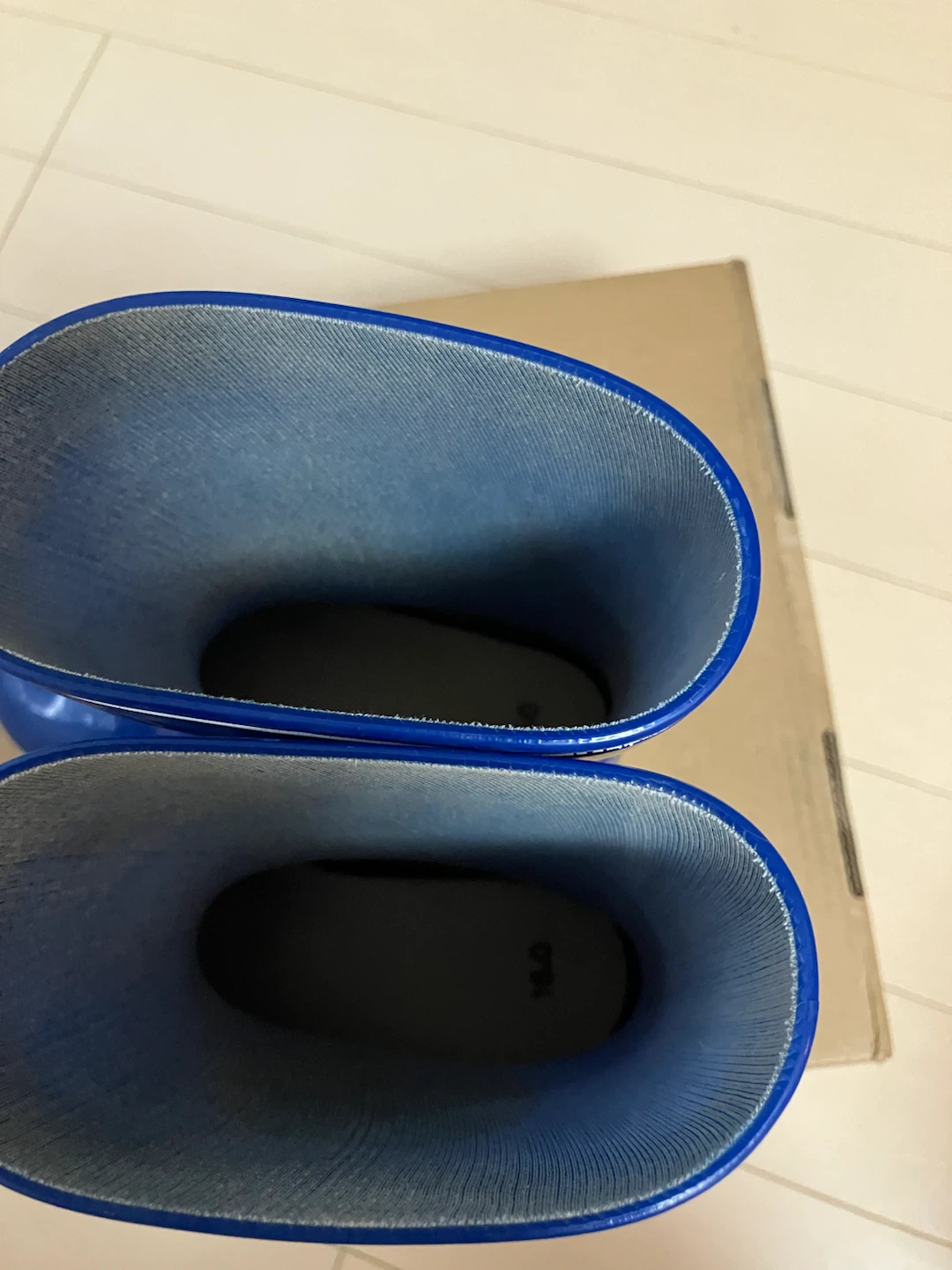 アンパンマン キッズ レインブーツ 16cm 青の写真6枚目