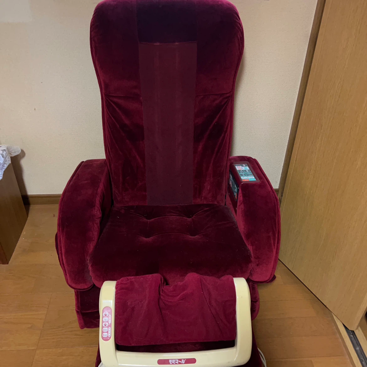 フジ医療器 モミマール マッサージチェアの写真2枚目