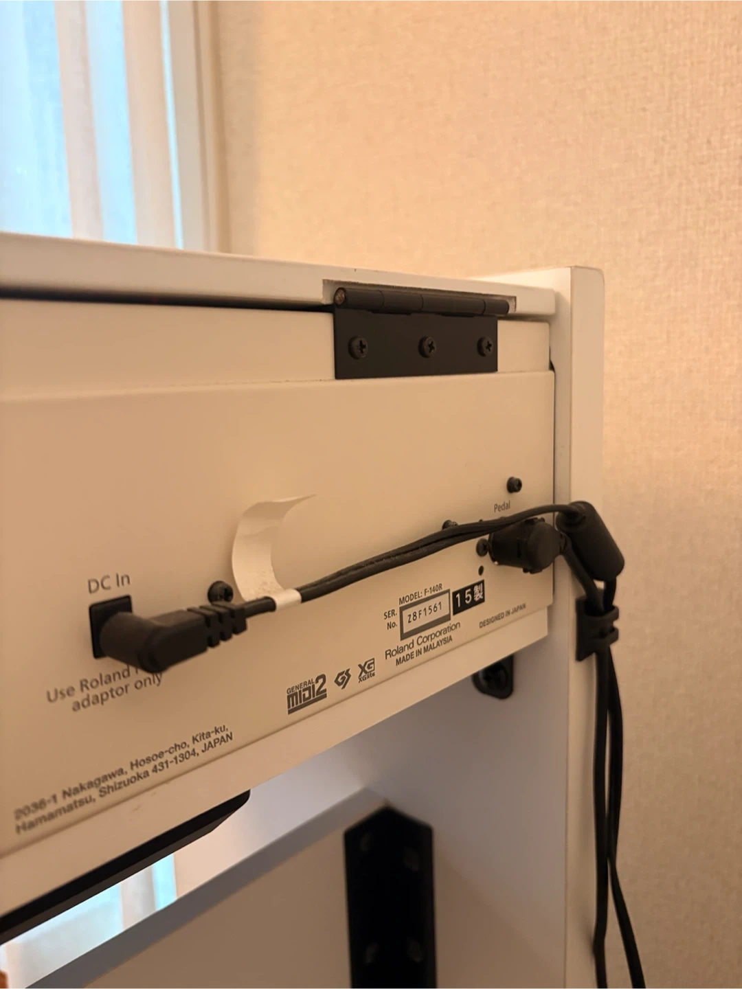 ローランド 電子ピアノ F-140Rの写真6枚目