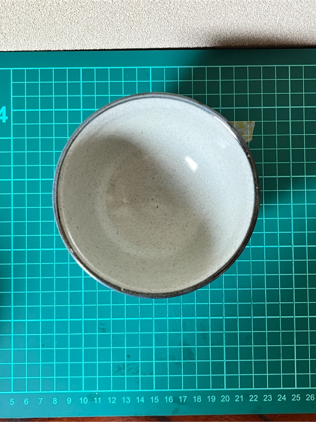 和食器 陶器 飯碗 青海波文様の写真2枚目