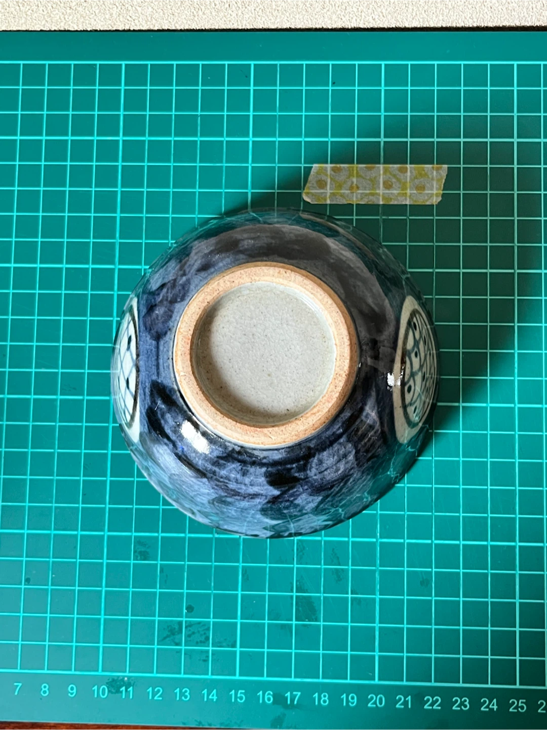 和食器 陶器 飯碗 青海波文様の写真3枚目
