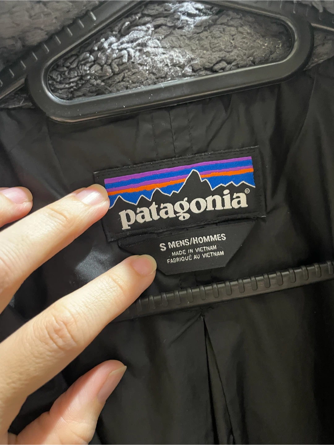 Patagonia ブラック 3Wayマウンテンパーカーの写真3枚目