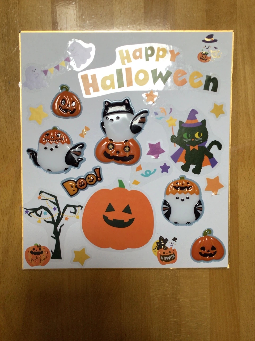 ハロウィン ステッカー&ぬりえセットの写真3枚目