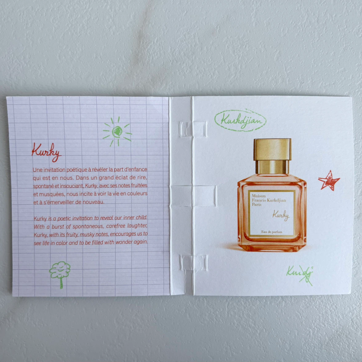 Maison Francis Kurkdjian クルニーオードパルファム 2mLの写真7枚目
