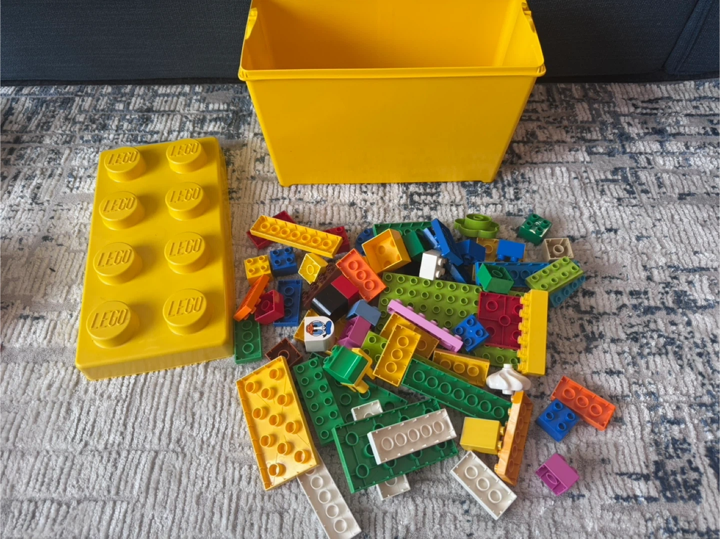 LEGO レゴ デュプロ ブロック まとめ売り 収納ケース付き