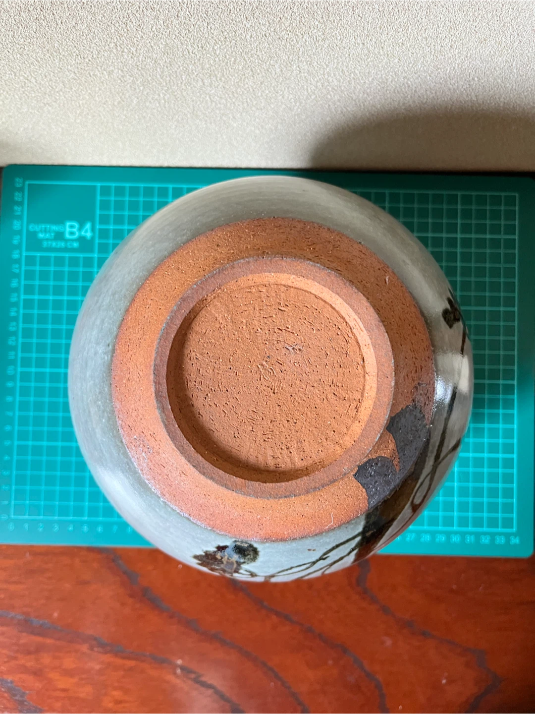 花柄 陶器製 花瓶 壺の写真6枚目