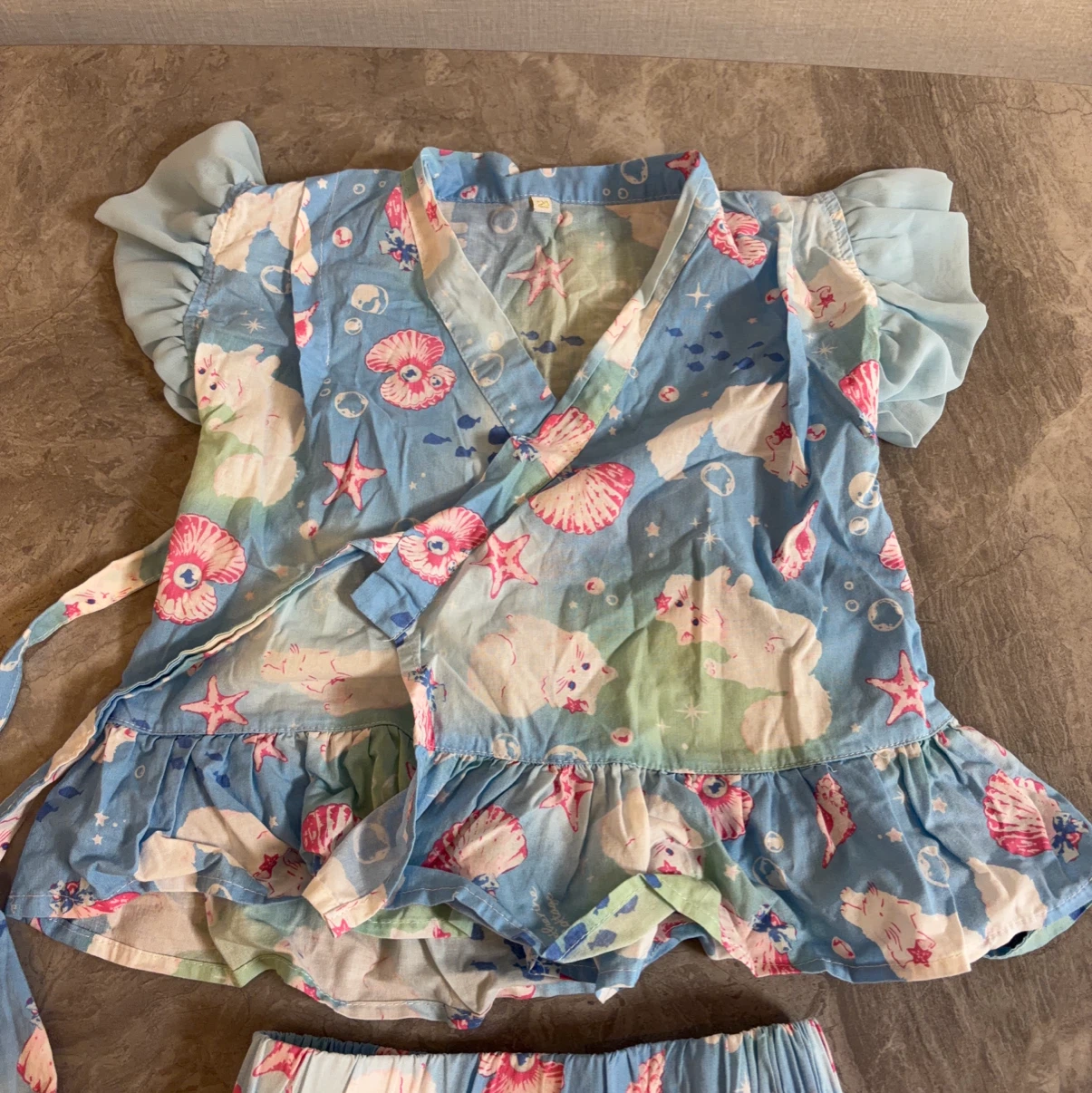 キッズ 甚平 セパレートタイプ 120cmの写真2枚目