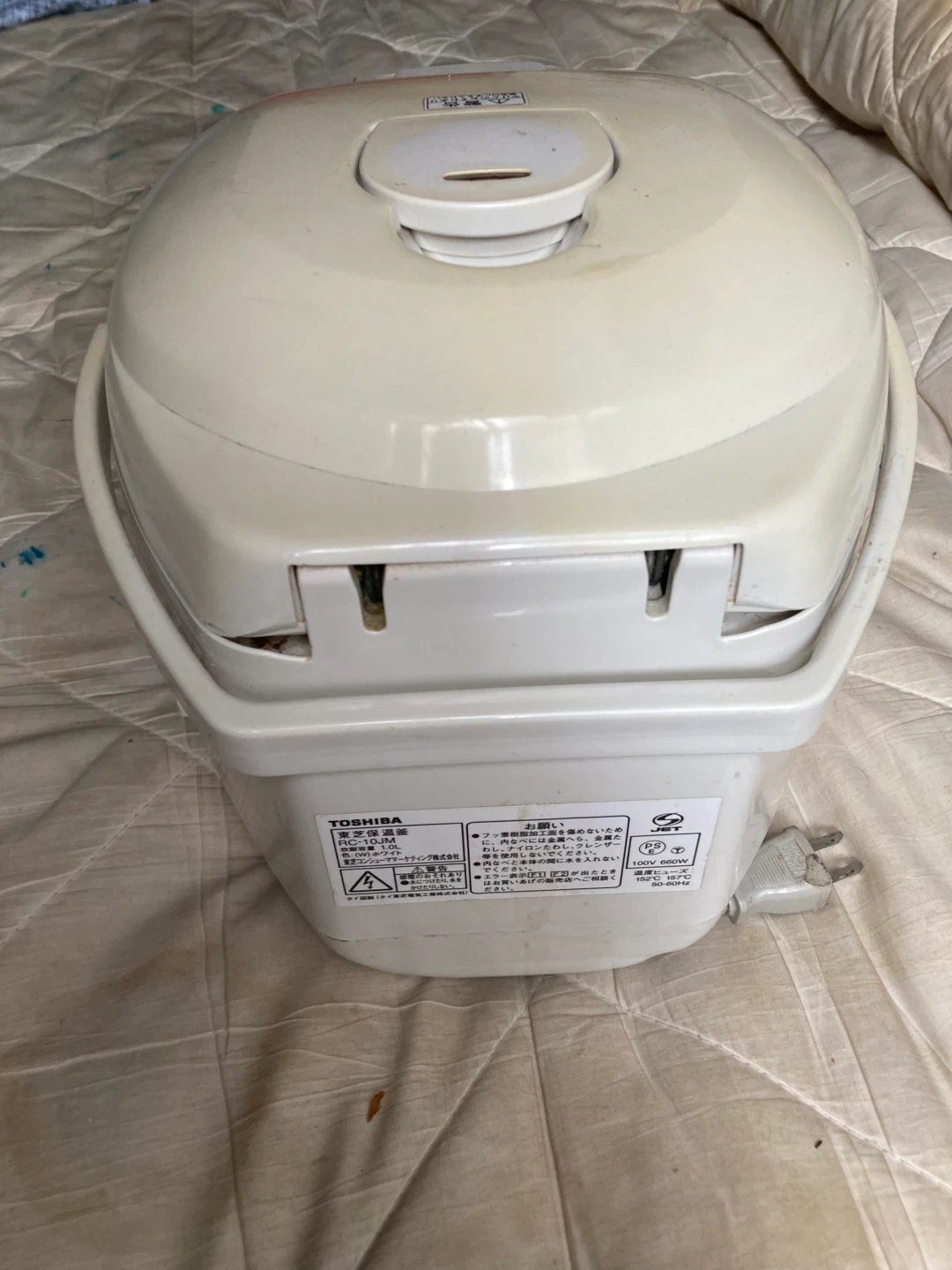 東芝 炊飯器 RC-10JM 5.5合の写真3枚目