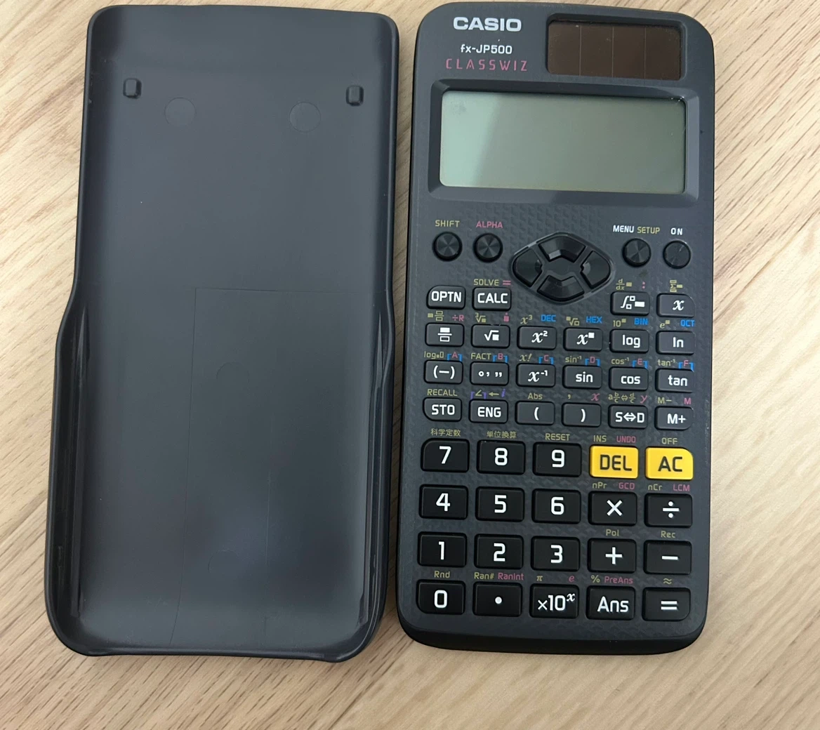 CASIO 関数電卓 fx-JP500 CLASSWIZ カシオ