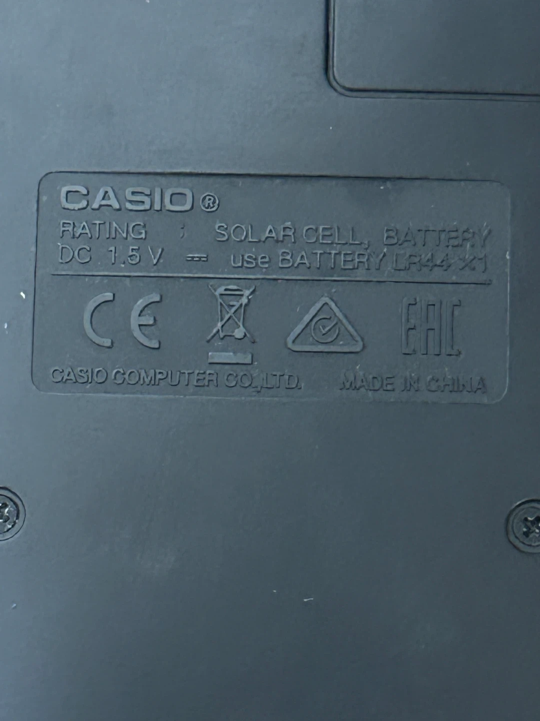 CASIO 関数電卓 fx-JP500 CLASSWIZ カシオの写真4枚目