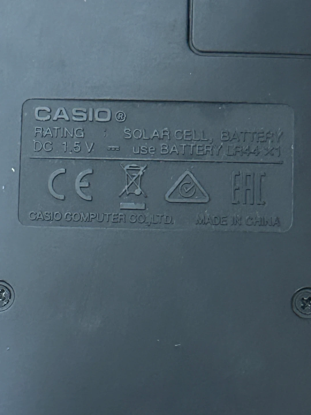 CASIO 関数電卓 fx-JP500 CLASSWIZ カシオの写真4枚目