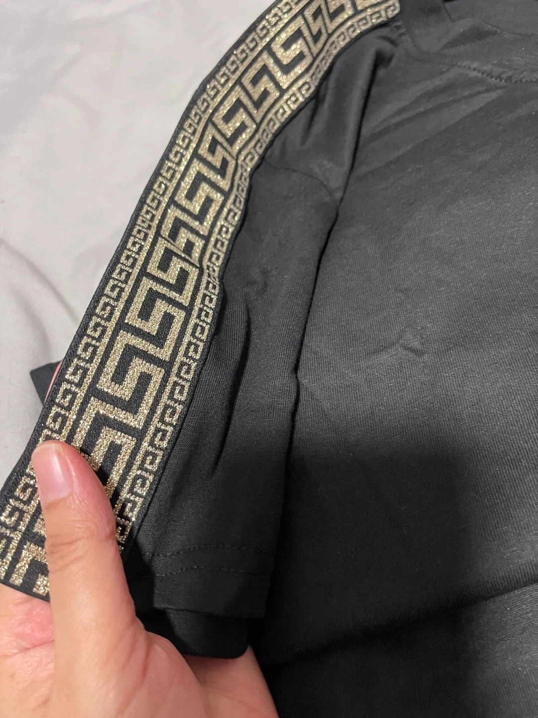 ヴェルサーチェ Tシャツ 黒 Sサイズの写真4枚目