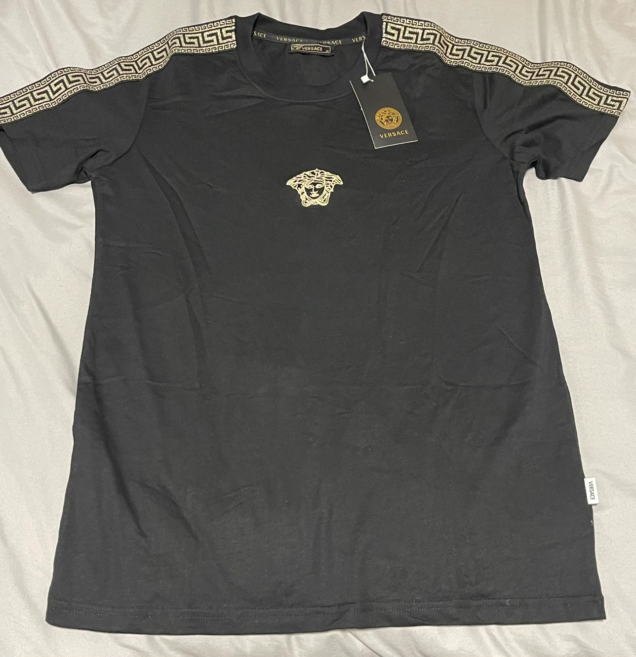 ヴェルサーチェ Tシャツ 黒 Sサイズの写真6枚目