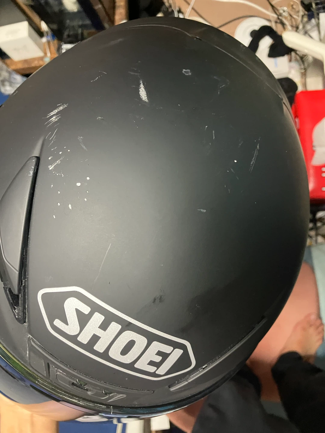 SHOEI Z-7 マットブラック　ヘルメットの写真2枚目