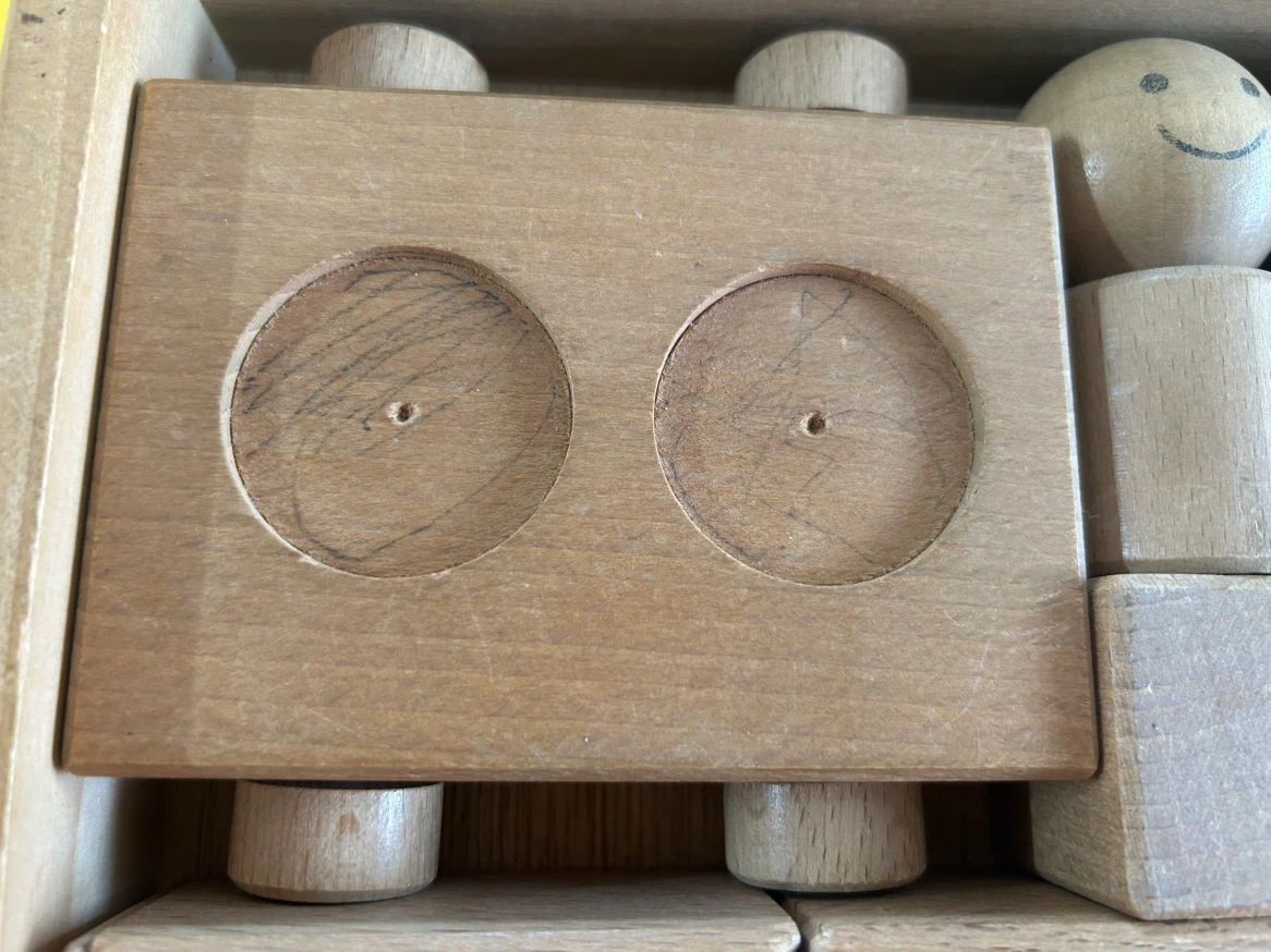 木製積み木セットの写真2枚目