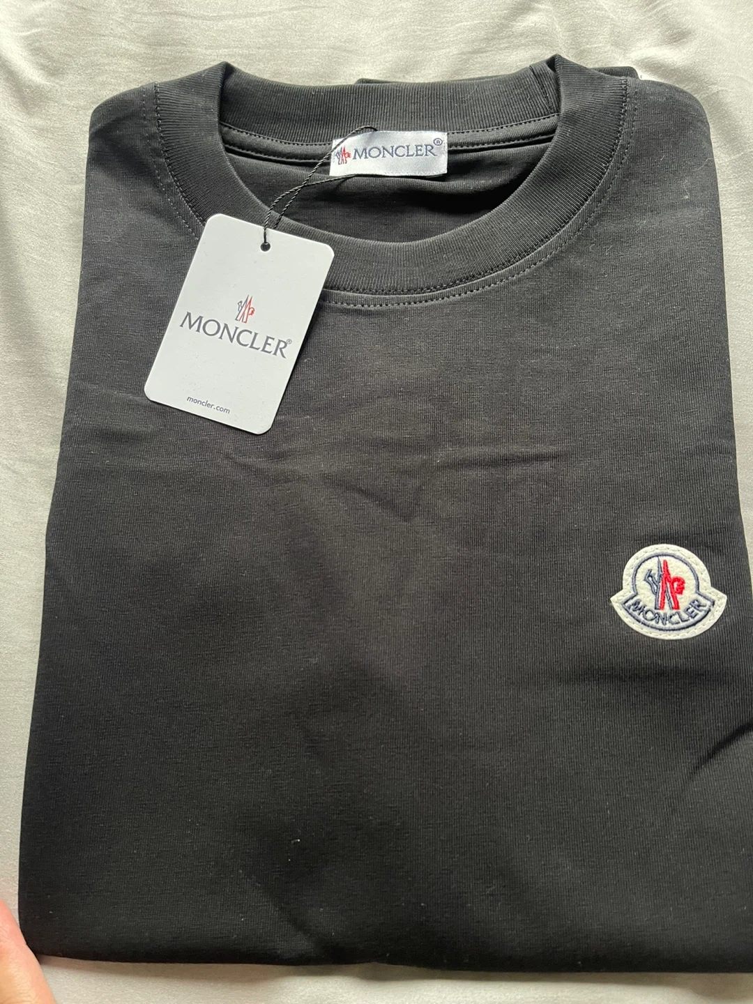 モンクレール Tシャツ 黒 Mサイズ