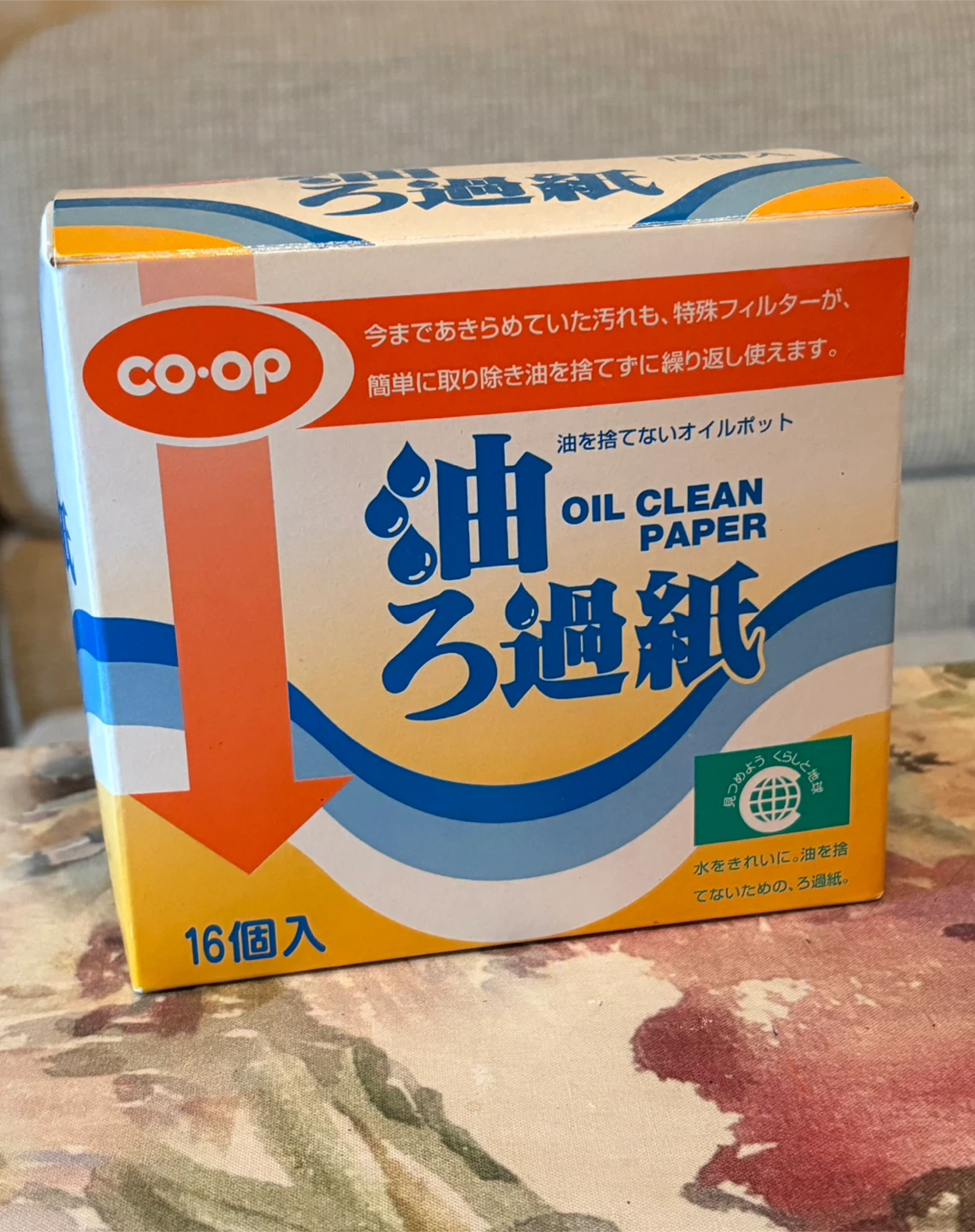 【未使用】CO-OP油ろ過器専用ろ紙16個入
