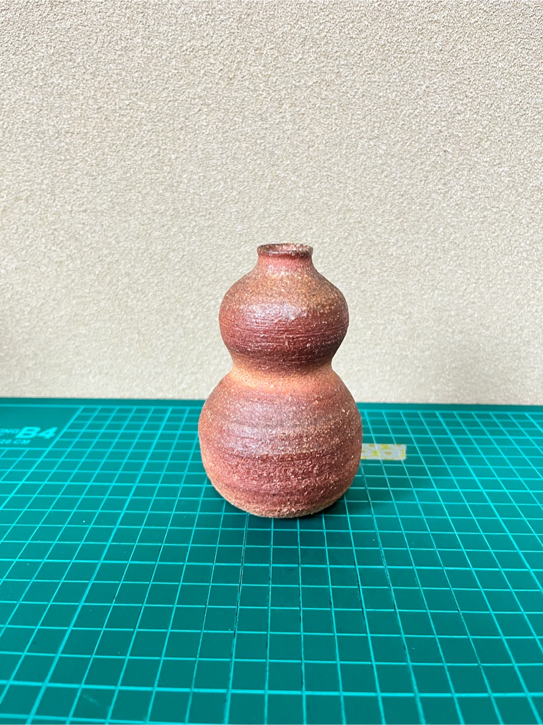 ひょうたん型 花瓶 陶器 一輪挿しの写真2枚目