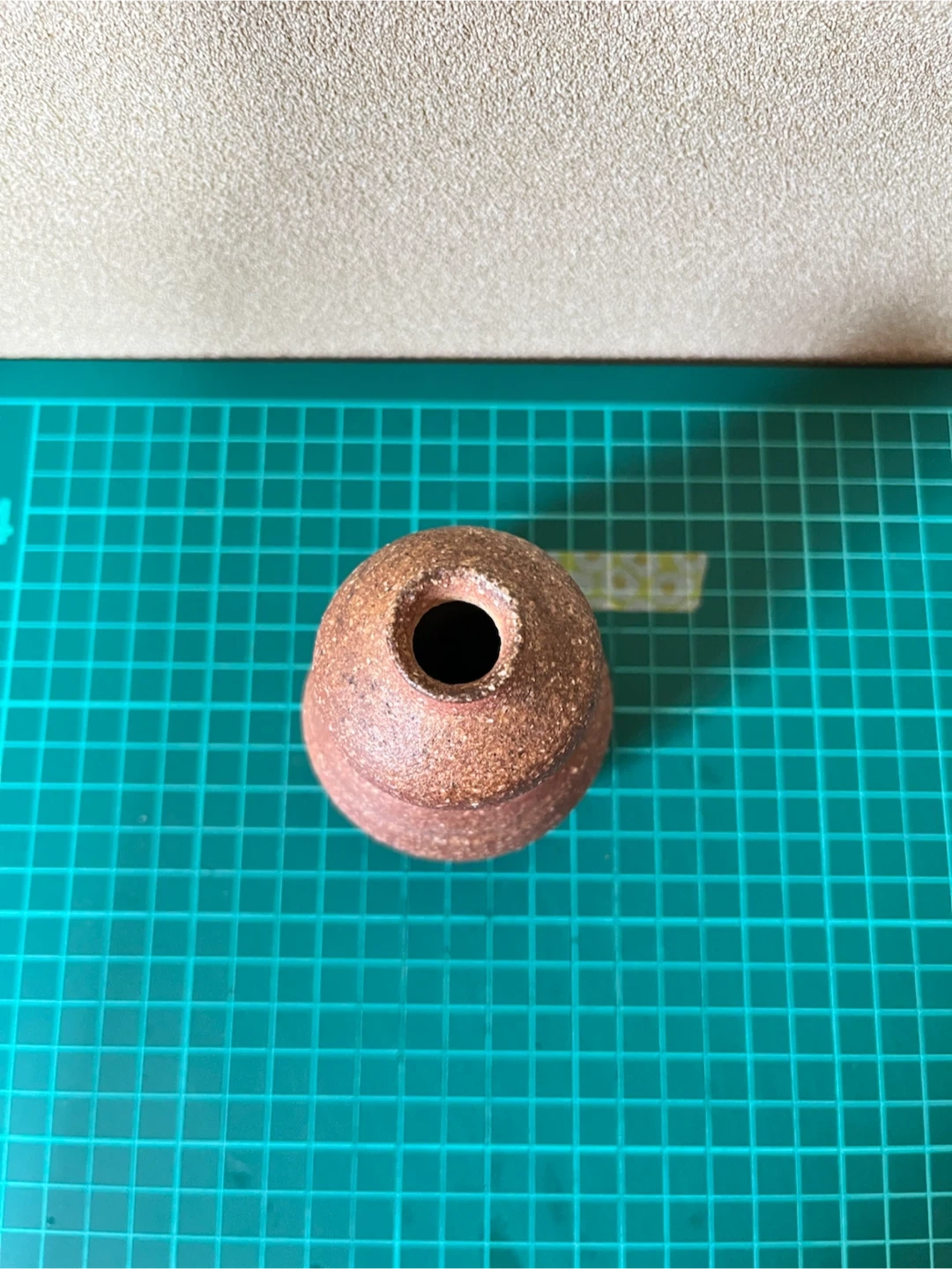 ひょうたん型 花瓶 陶器 一輪挿しの写真3枚目