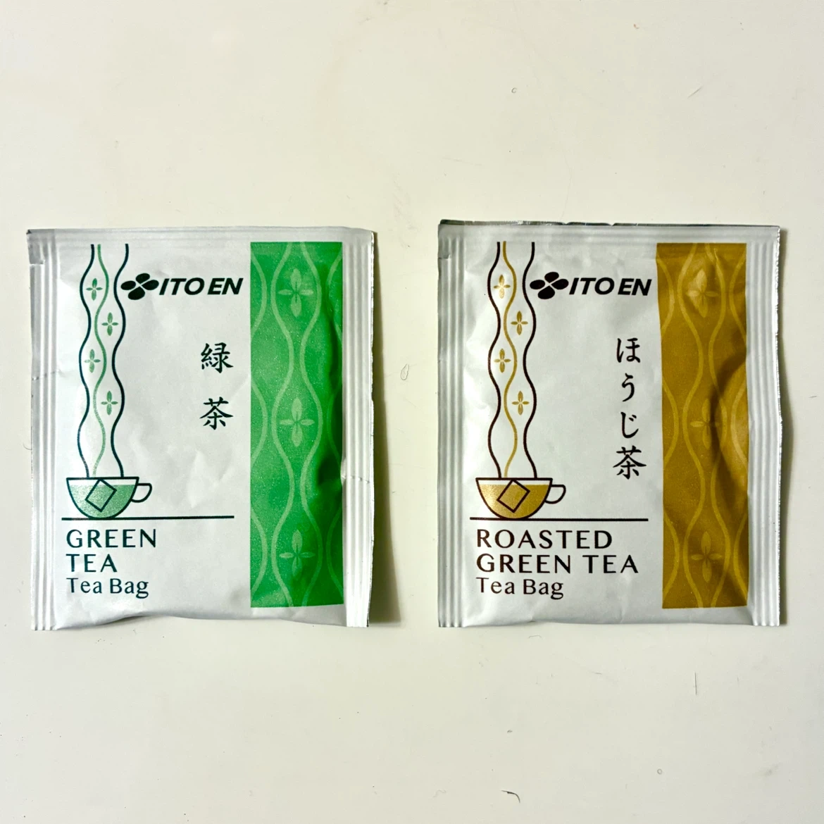 伊藤園 緑茶 ほうじ茶 ティーバッグ 50個セット