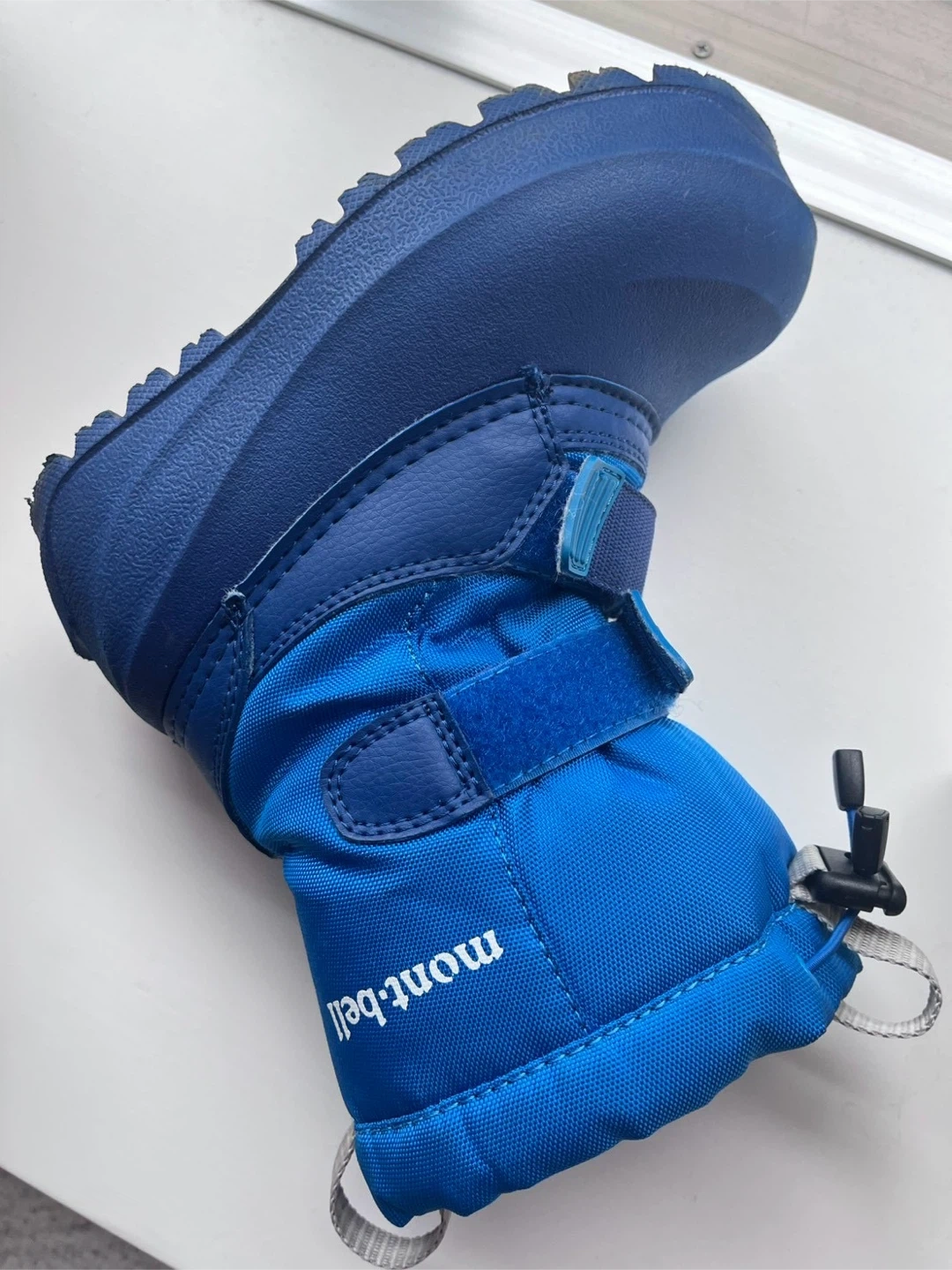 モンベル パウダーブーツ キッズ 17.0cm ブルーの写真5枚目