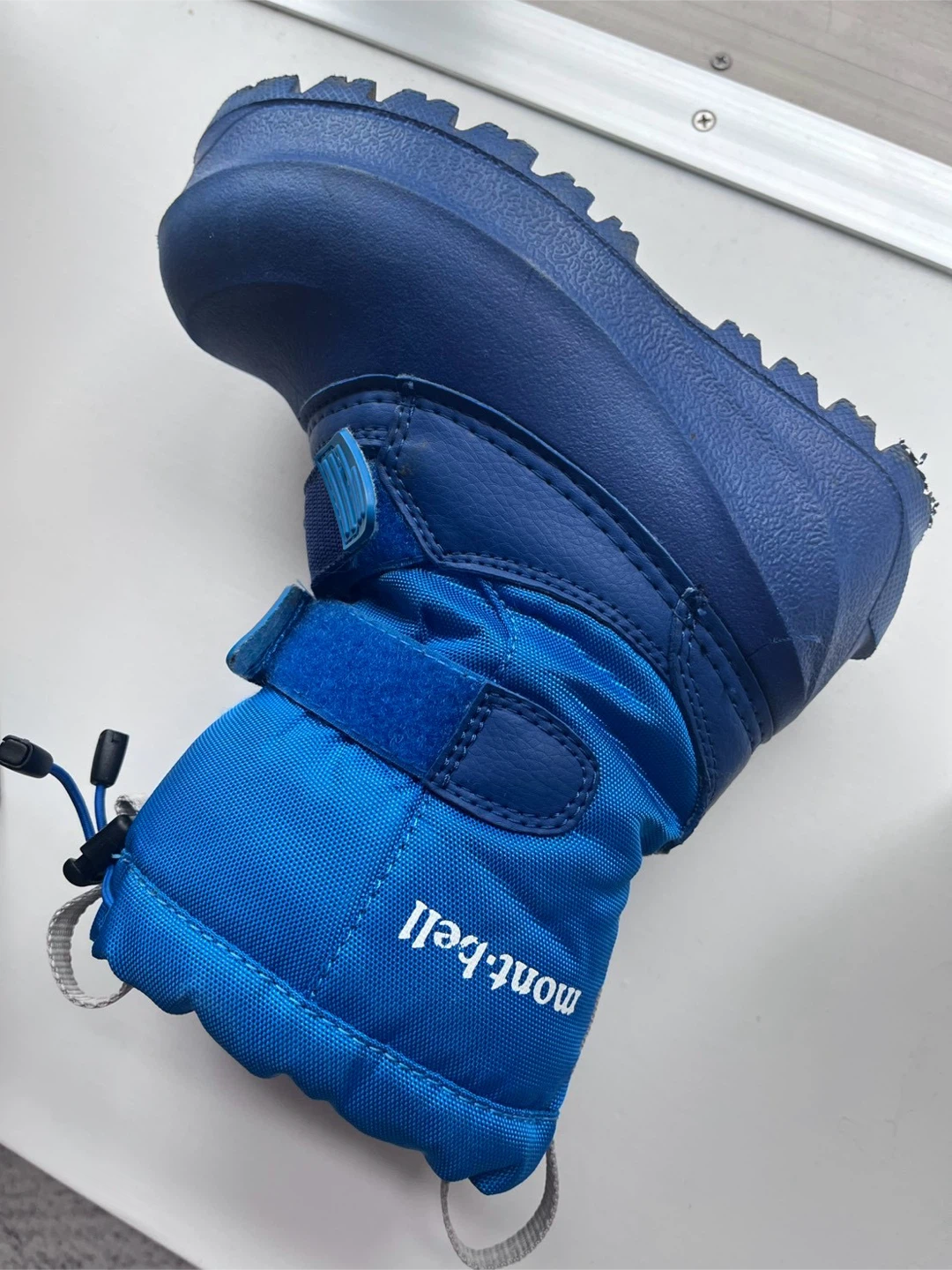 モンベル パウダーブーツ キッズ 17.0cm ブルーの写真6枚目