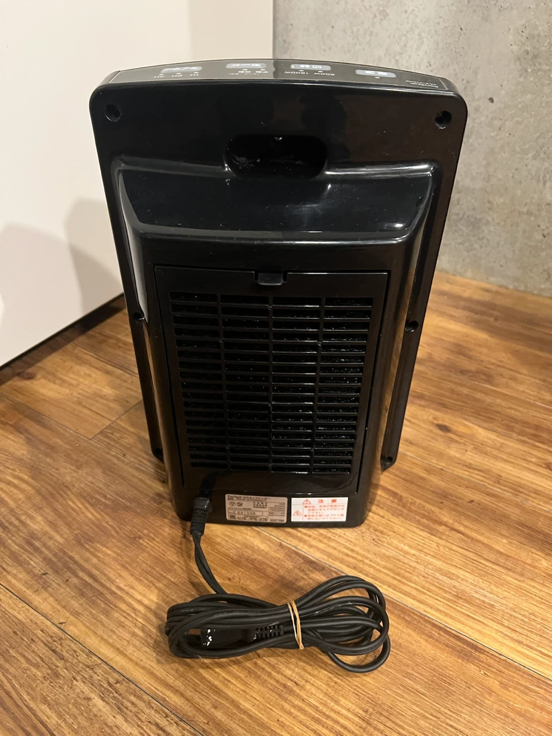 PortTech セラミックヒーター 人感センサー付き 2021年製の写真3枚目