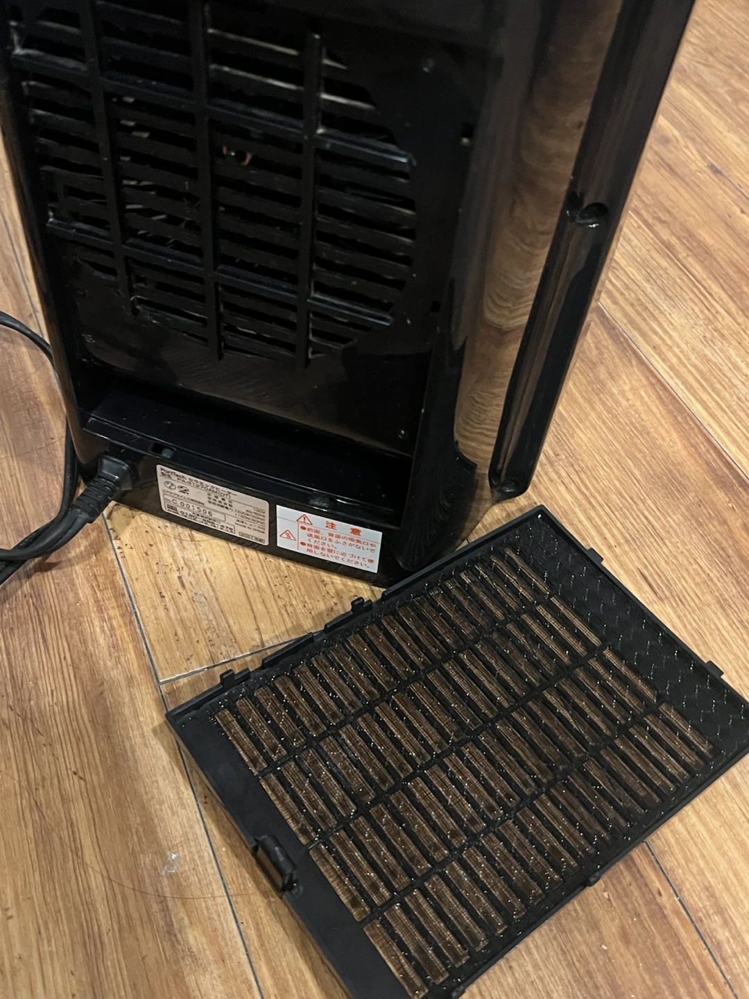 PortTech セラミックヒーター 人感センサー付き 2021年製の写真4枚目