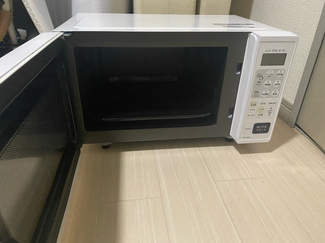 【2023年製・美品】シャープ オーブンレンジ RE-S55EJ-W（近場配送可）の写真2枚目