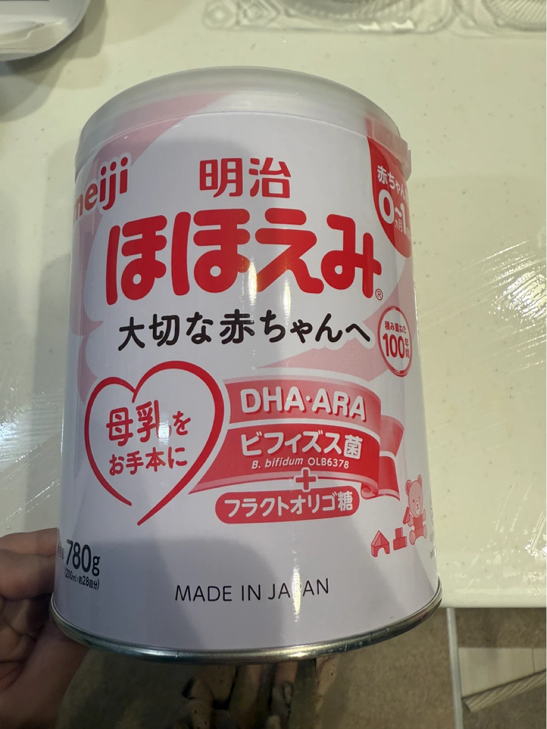 明治 ほほえみ 780g 粉ミルク 未開封