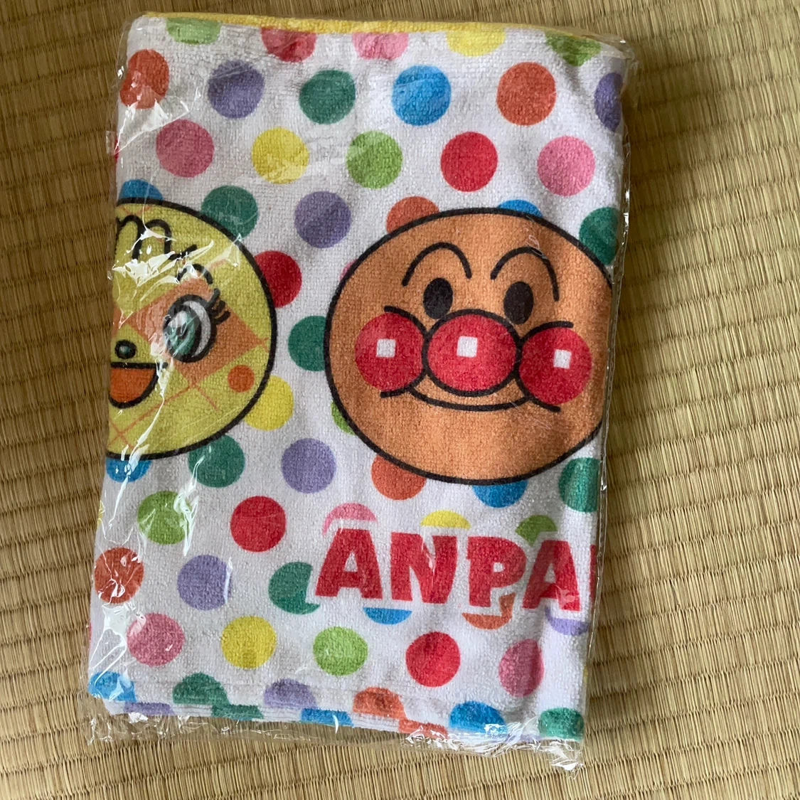 アンパンマン フード付きタオル