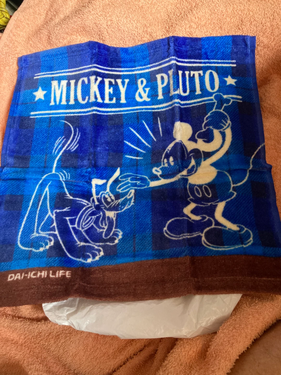ディズニー ミッキー＆プルート ハンドタオルセット